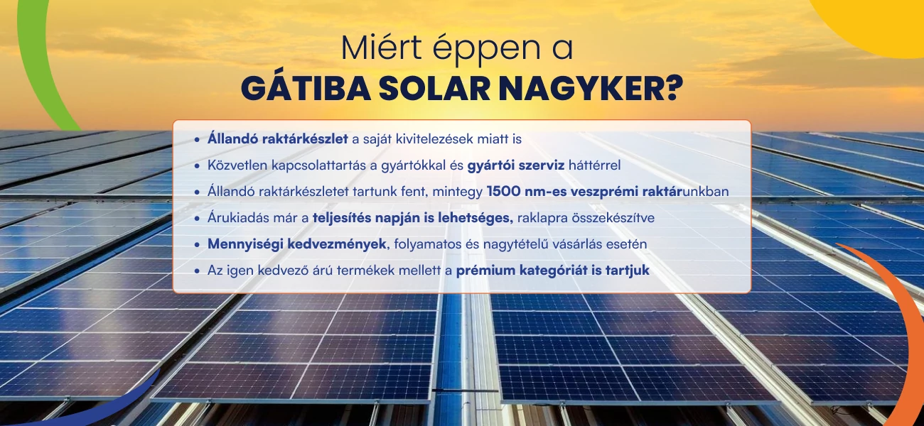 MIért épp a Gátiba Solar?