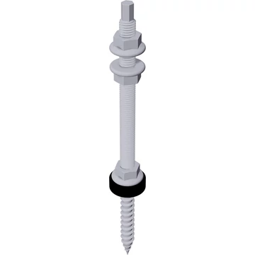 Schletter Tőcsavar rögzítőkészlet 10X200 összeszerelt