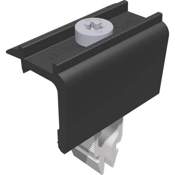 Schletter Rapid16 véglefogó 30-40 Fekete eloxált vertikális