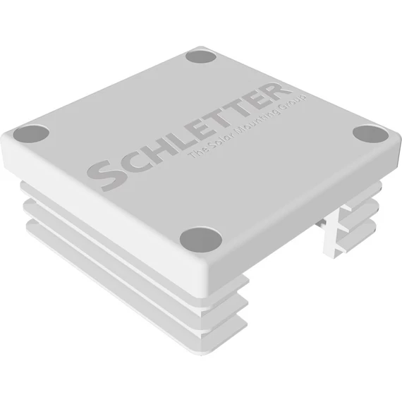 Schletter sínvégzáró Solo (40x40mm)