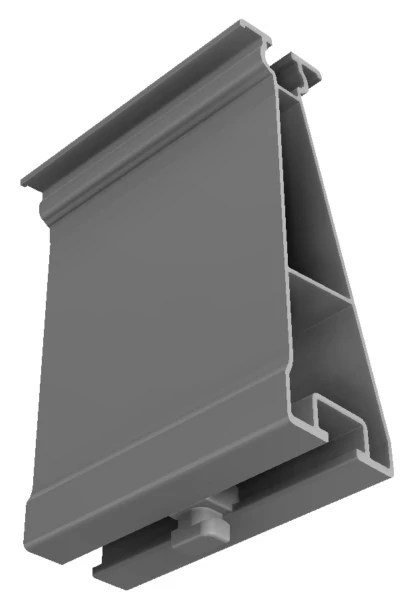 Schletter FixZ-7 96mm-es profilrendszer, felső, profiltoldó elemmel